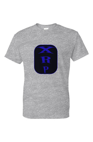 dry blend short sleeve t shirt XRP Blue Logo - ShafieldStatic